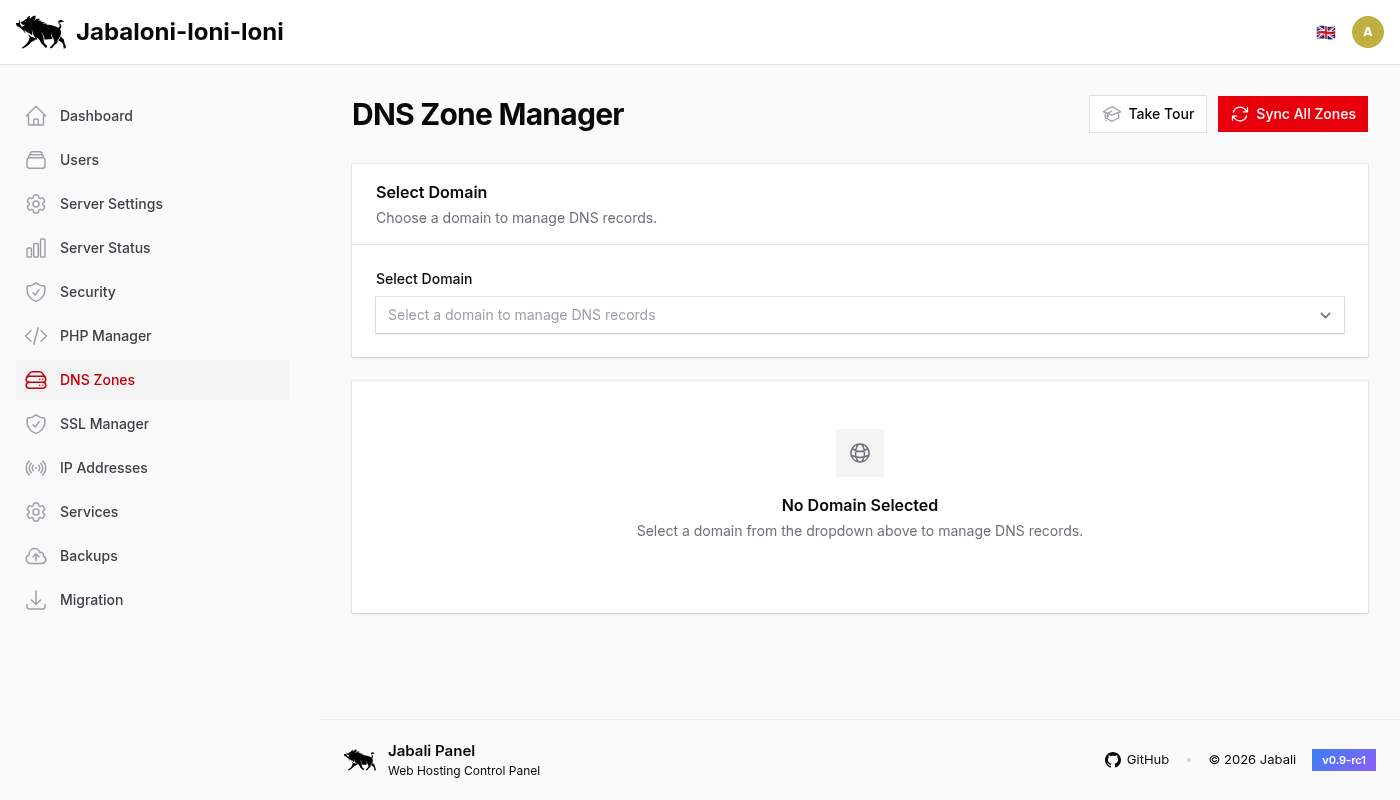 DNS Zones